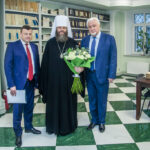 Владыка Феодосий с губернатором и председателем областной думы
