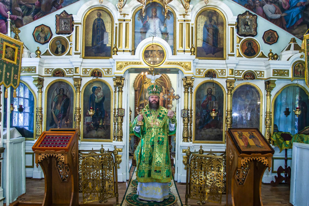 Архиерейское богослужение в Петро-Павловском храме города Тамбова