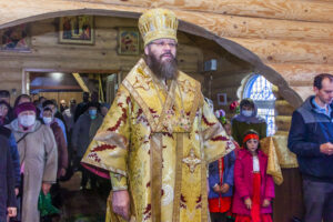 освящение храма в честь Казанской иконы Божией Матери в селе Княжево