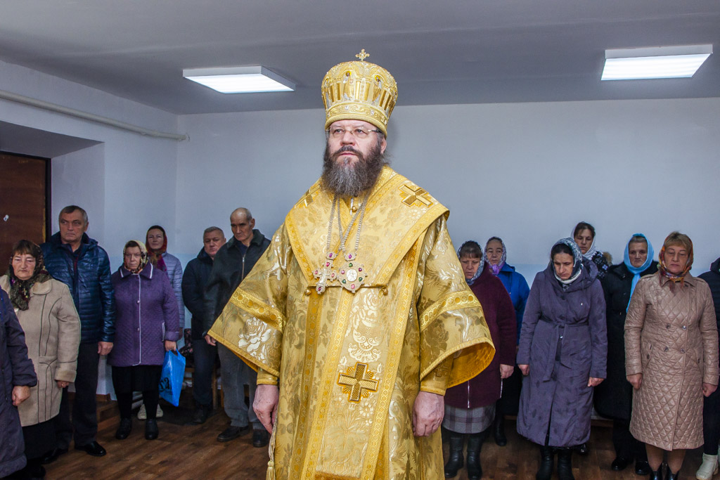 освящение храма в честь святой Матроны Московской в селе Шмаровка