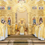 В день памяти святого праведного Иоанна Кронштадского митрополит Феодосий совершил Литургию в Вознесенском женском монастыре