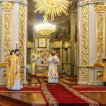 В Неделю 30-ю по Пятидесятнице митрополит Феодосий совершил Божественную литургию в кафедральном соборе города Тамбова