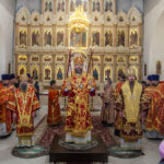 Архипастыри Тамбовской митрополии совершили Божественную литургию в Христорождественском кафедральном соборе города Уварово