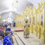 В Неделю о блудном сыне митрополит Феодосий совершил Божественную литургию в Спасо-Преображенском кафедральном соборе