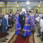 В Неделю 4-ю Великого поста митрополит Феодосий совершил Божественную литургию в Спасо-Преображенском кафедральном соборе